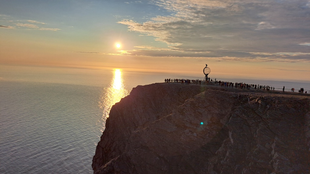 Mitternacht am Nordkap