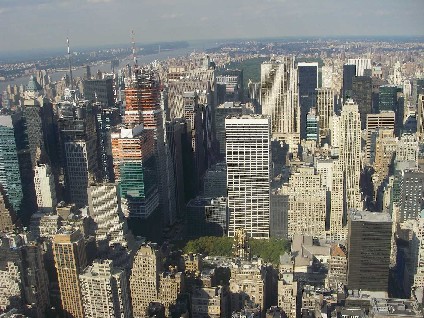 Blick vom Empire State Building